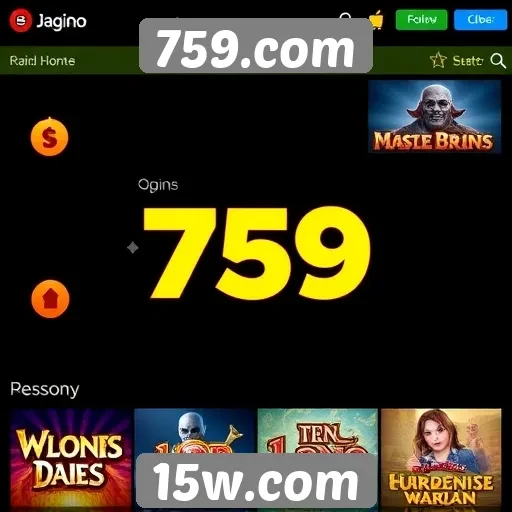 Exploração dos jogos mais populares disponíveis em 759.com